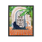 Frienaissance #painting #wildlife #illustration Framed Canvas Print Gallery Image 6