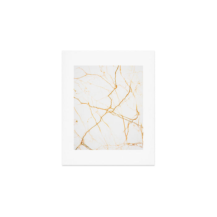 Gold + Marble Art Print Gallery Image 1