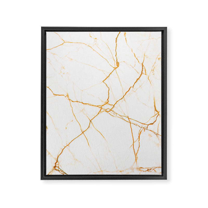 Gold + Marble Framed Canvas Print Gallery Image 6