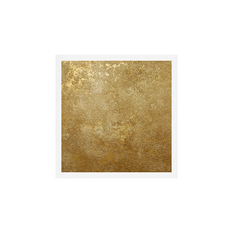 Gold Rush, Golden Shimmer Texture, Exotic Metallic Shine Graphic Design Art Print Gallery Image 1