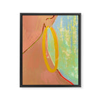 Golden Hoops Framed Canvas Print Gallery Image 6