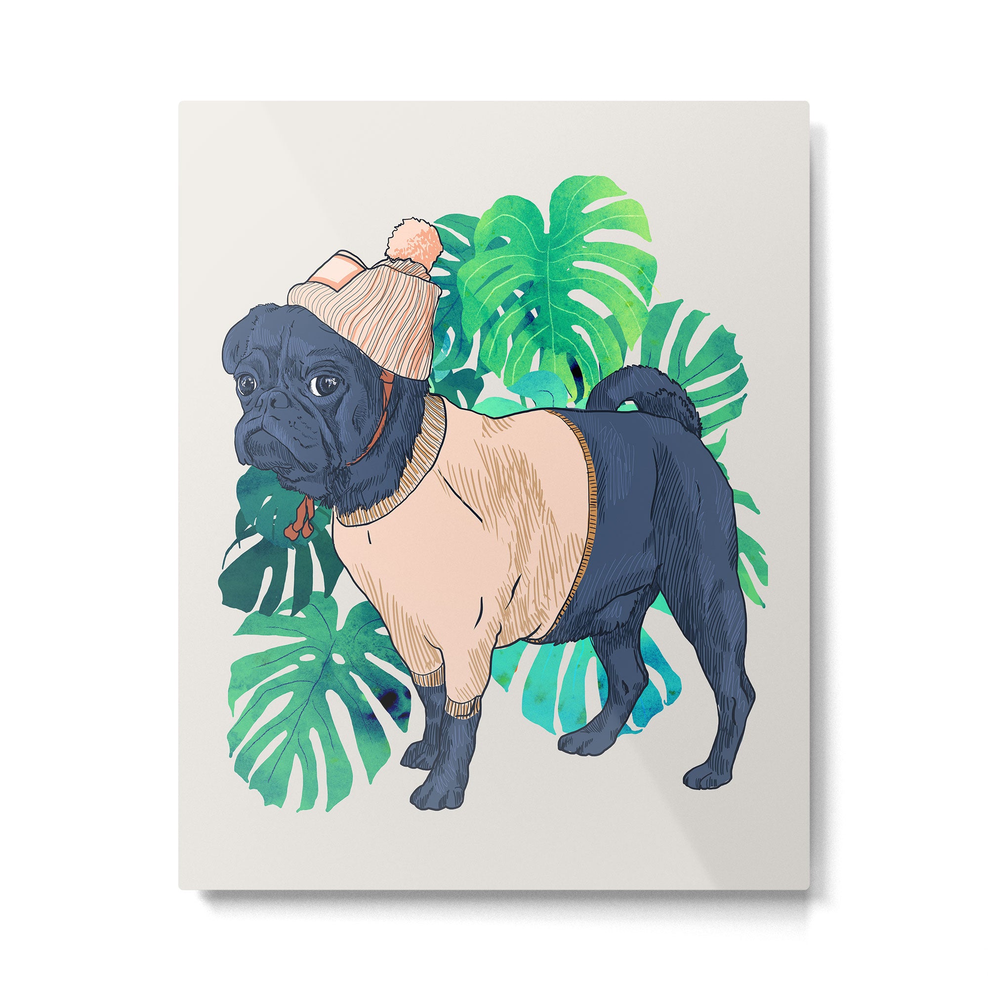 Got a Pug? Metal Print Gallery Image 4