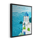 Greek Landscape #painting #travel #greece Framed Canvas Print Gallery Image 2