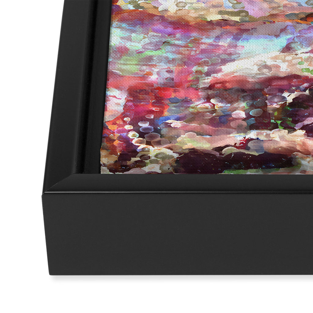 Happiness is Contagious Framed Canvas Print Gallery Image 3