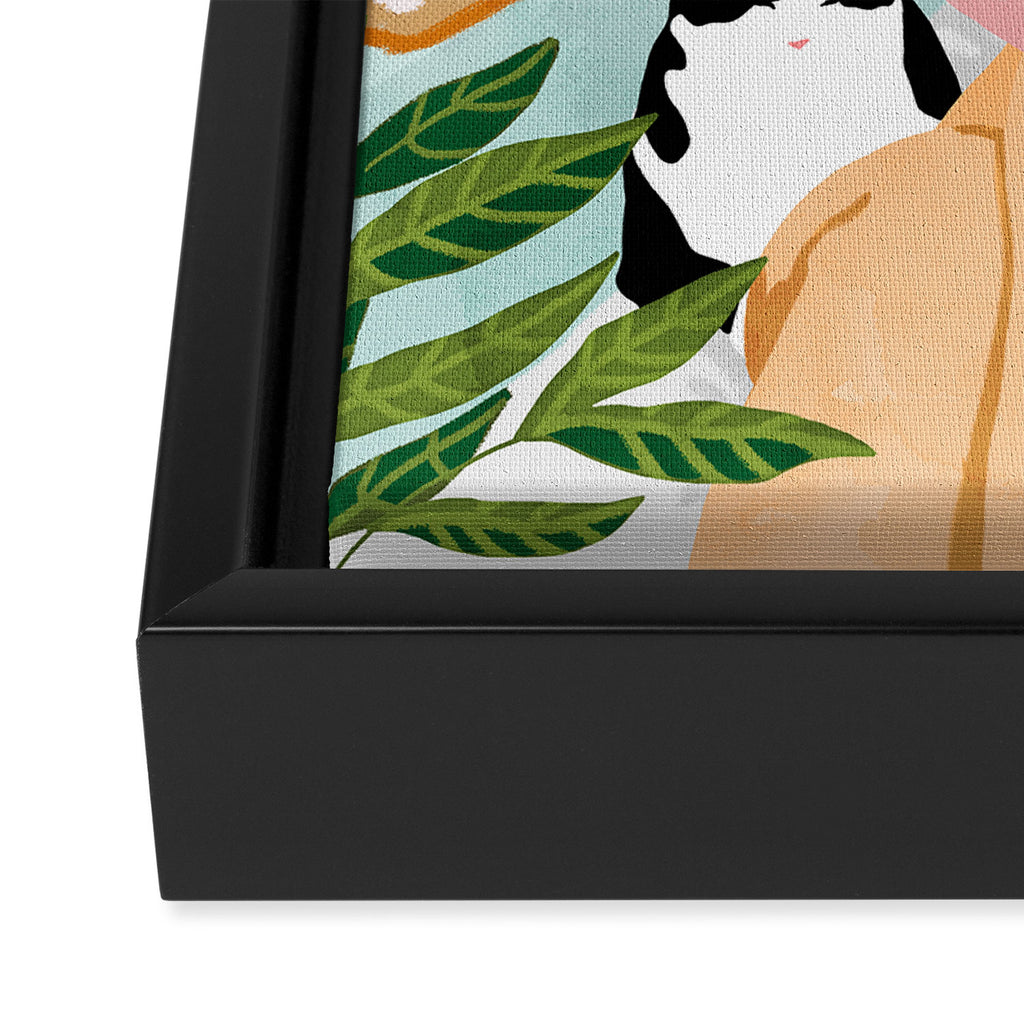 How To Have A Cat Spa Day At Home | Modern Bohemian Home Décor | Pet Bathroom Urban Jungle  Framed Canvas Print Gallery Image 3
