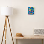 Indigo Blossom Canvas Print Gallery Image 2