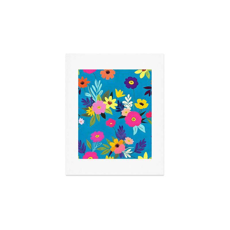 Indigo Blossom Art Print Gallery Image 1