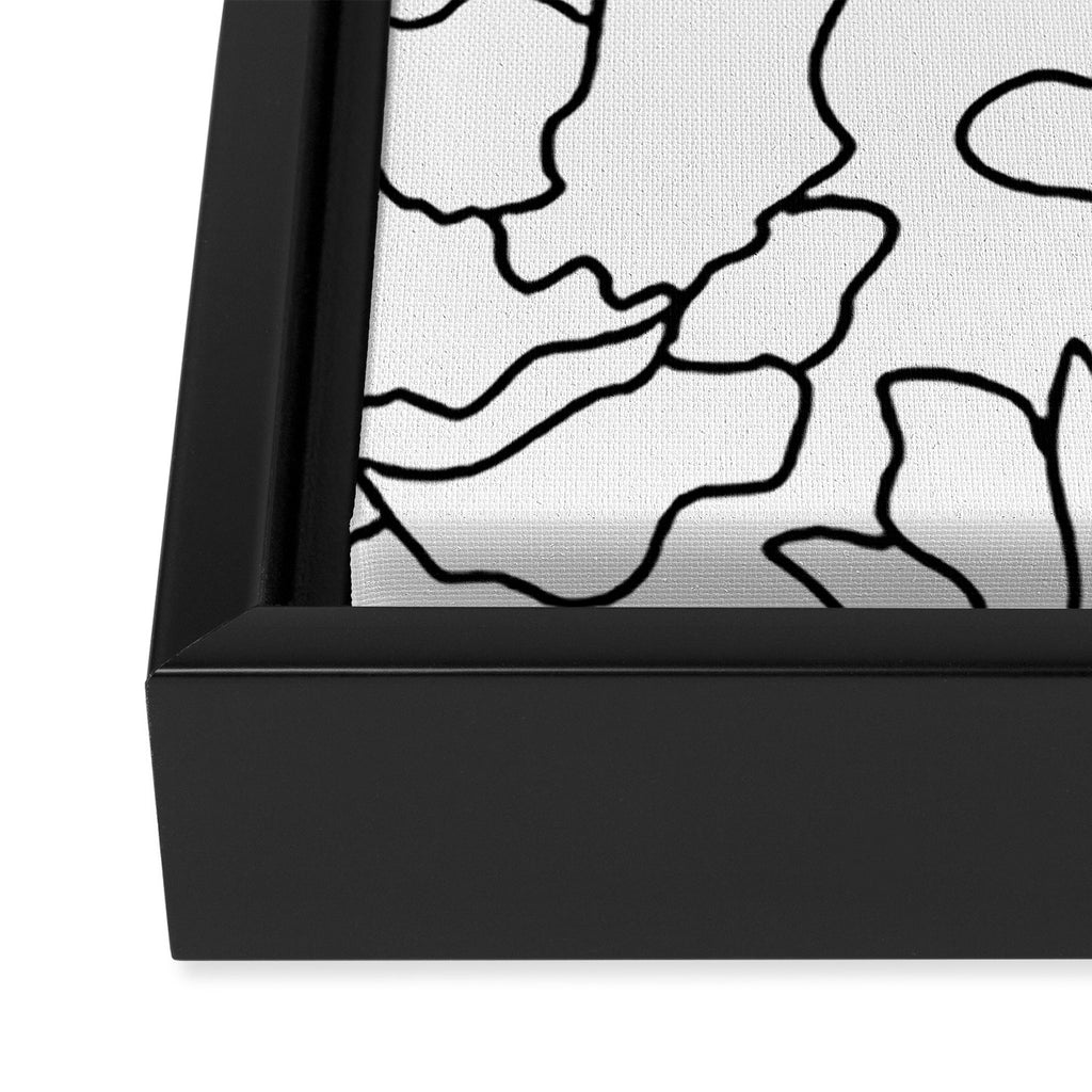 Isla #illustration #drawing Framed Canvas Print Gallery Image 3