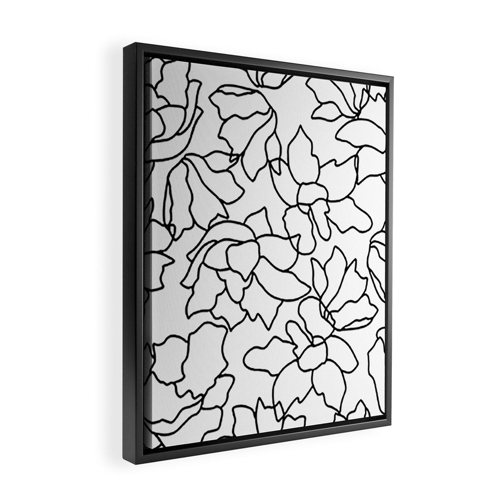 Isla #illustration #drawing Framed Canvas Print Gallery Image 2