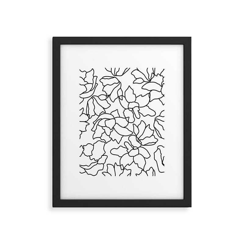 Isla #illustration #drawing Framed Art Print Gallery Image 5