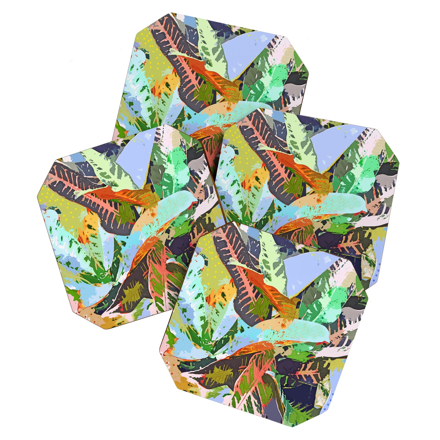 Jungle Plants Coaster Gallery Image 1