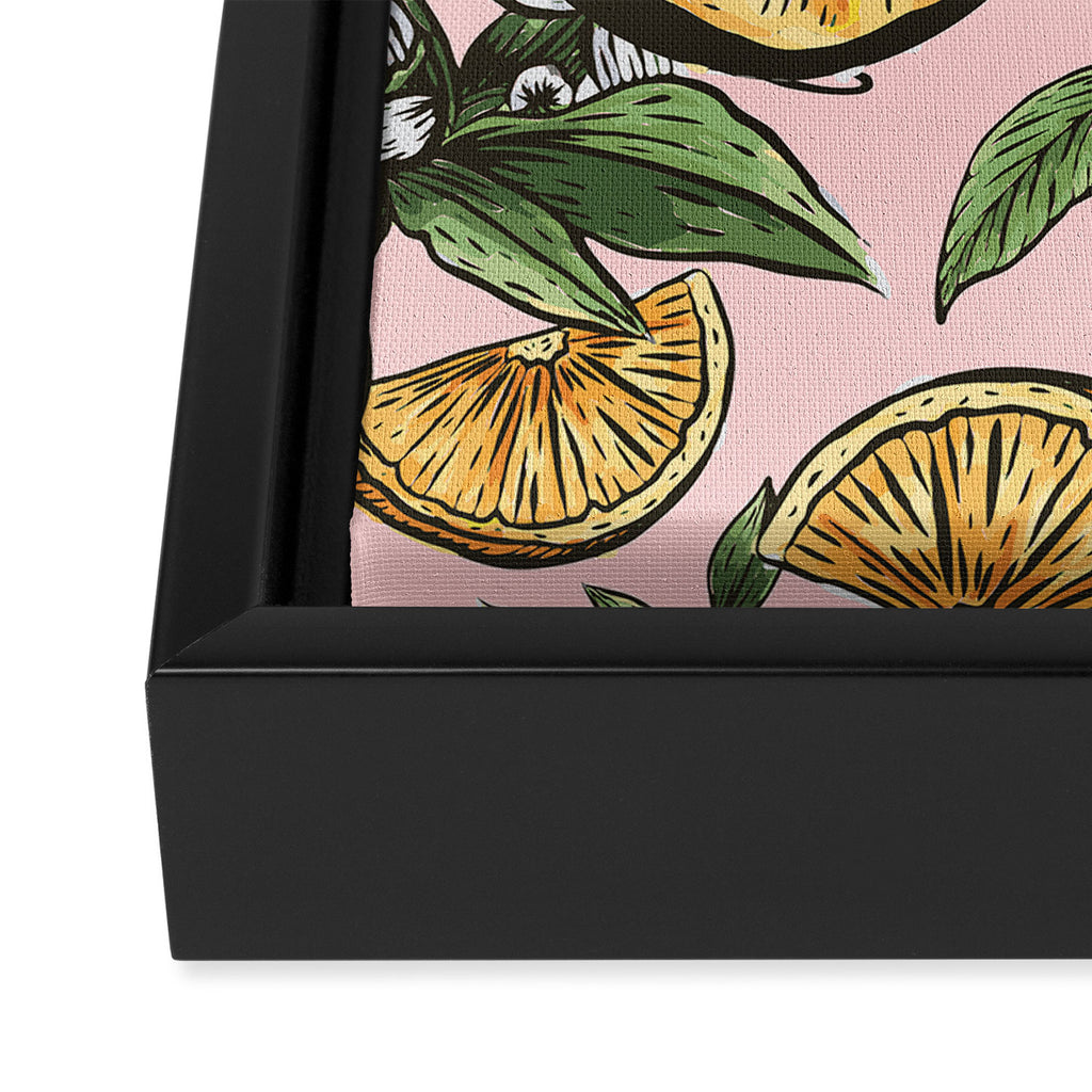 Lemon Crush Framed Canvas Print Gallery Image 3