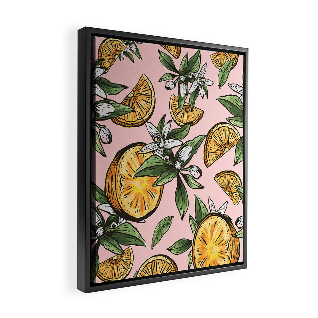 Lemon Crush Framed Canvas Print Gallery Image 2