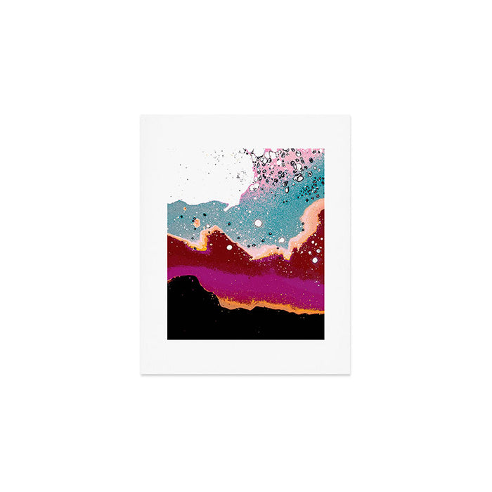 Logic Drowned In a Sea Of Emotion #digitalart #graphicdesign Art Print Gallery Image 1