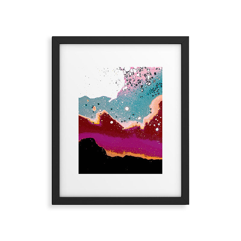 Logic Drowned In a Sea Of Emotion #digitalart #graphicdesign Framed Art Print Gallery Image 5