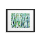 Lost Cactus, Watercolor Nature Painting, Botanical Neutral Illustration Minimal Drawing Jungle Framed Art Print Gallery Image 6