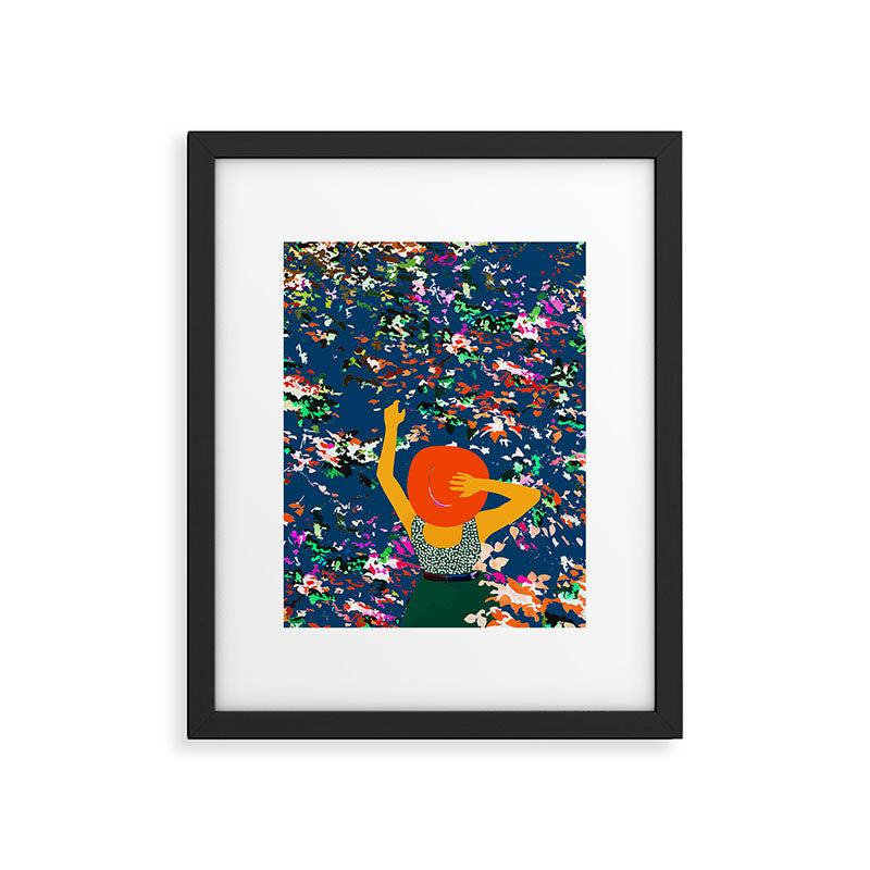 Lost in the meadows of our memories, it took me time to realise the seasons had changed again Framed Art Print Gallery Image 5