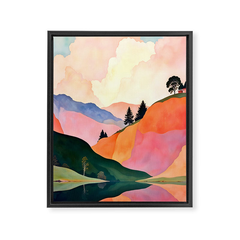 Love In the Air Framed Canvas Print Gallery Image 8