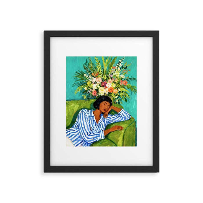Luxury is having time to waste Framed Art Print Gallery Image 1