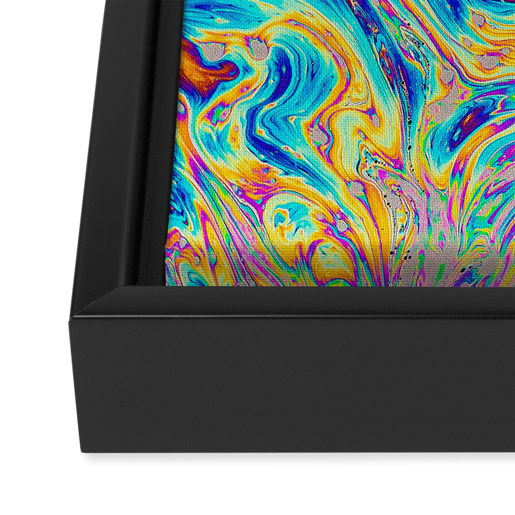 Marble & Fire Framed Canvas Print Gallery Image 3