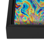 Marble & Fire Framed Canvas Print Gallery Image 3