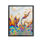 Marble & Fire Framed Canvas Print Gallery Image 6