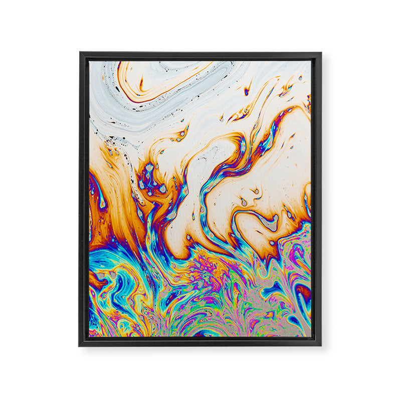Marble & Fire Framed Canvas Print Gallery Image 6