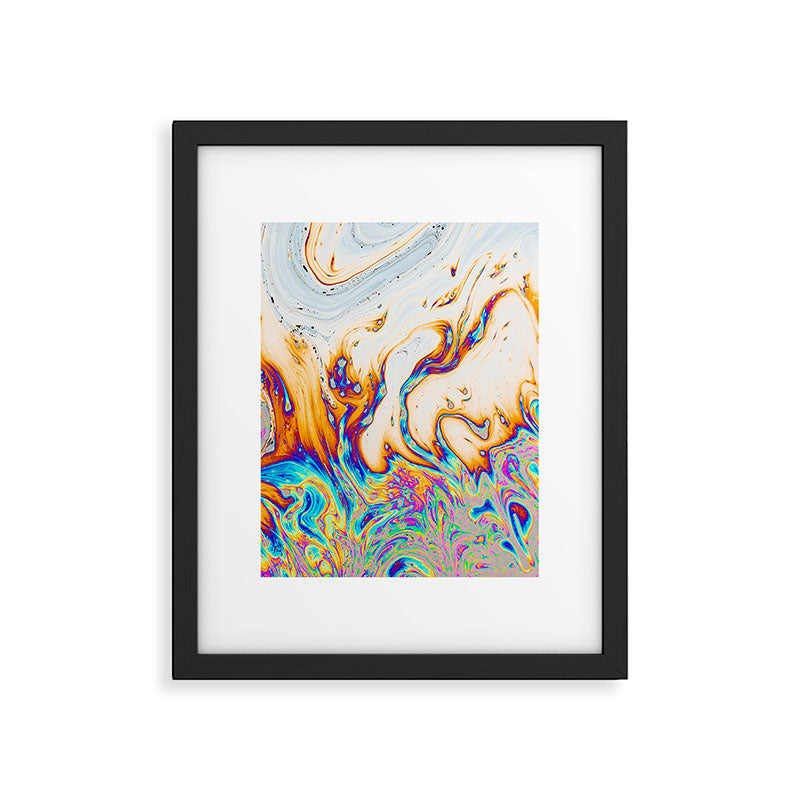 Marble & Fire Framed Art Print Gallery Image 5