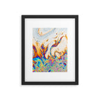 Marble & Fire Framed Art Print Gallery Image 5