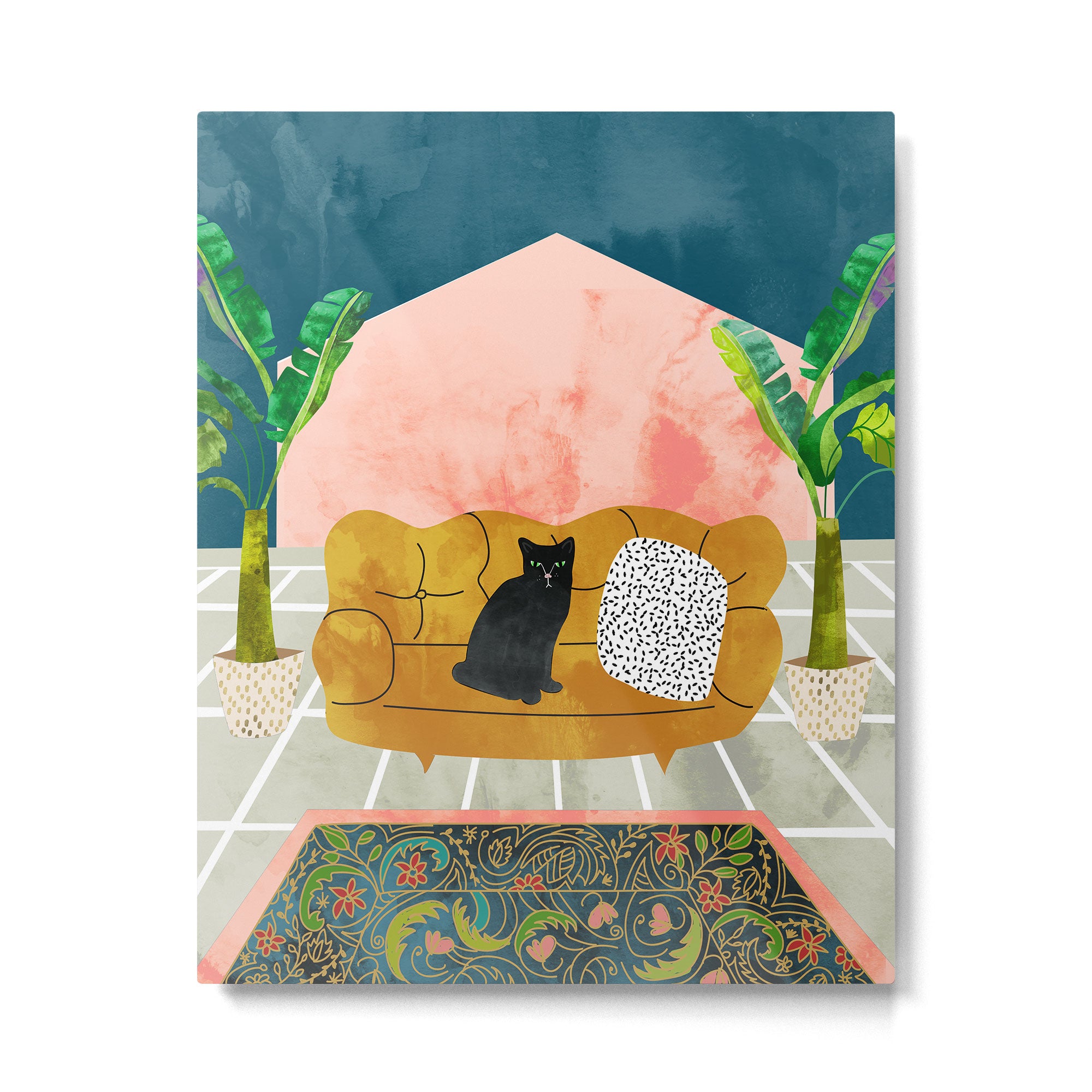Meow Metal Print Gallery Image 4