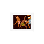 Midnight Muse: The Dance of Sisterhood Art Print Gallery Image 1