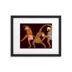Midnight Muse: The Dance of Sisterhood Framed Art Print Gallery Image 5