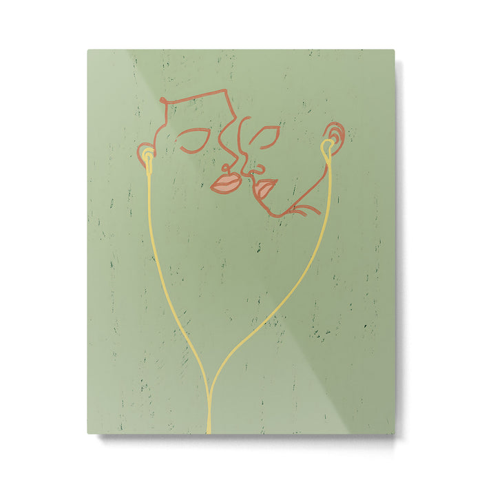 Modern Love Metal Print Gallery Image 1