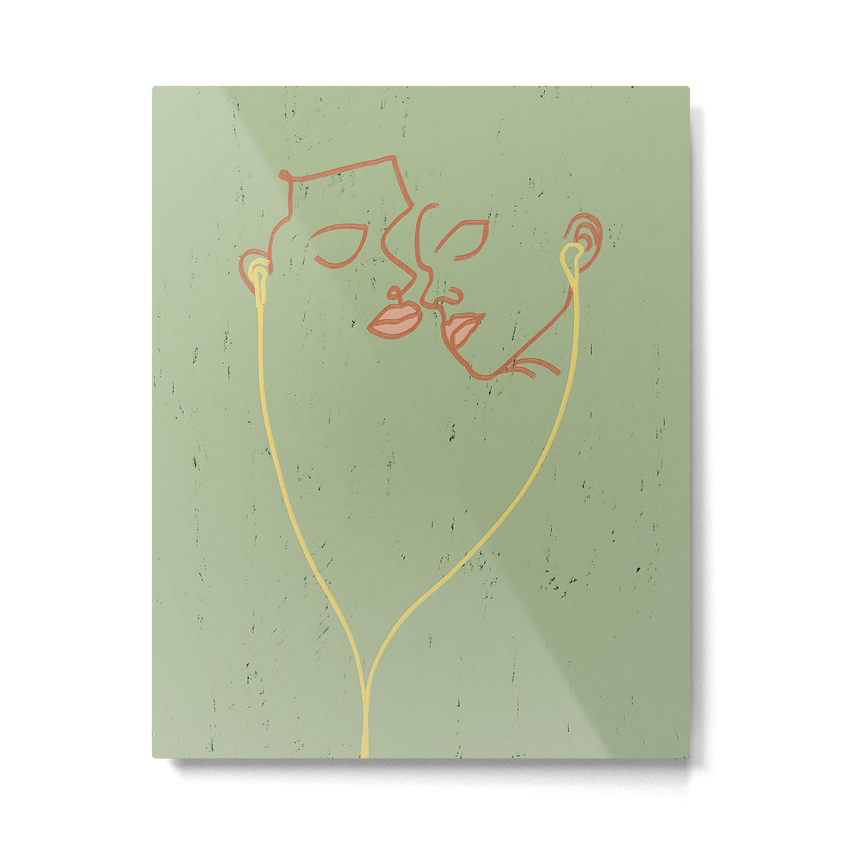 Modern Love Metal Print Gallery Image 4