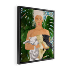 Morocco Vacay #illustration #painting Framed Canvas Print Gallery Image 2