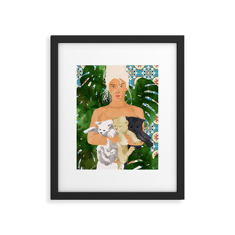 Morocco Vacay #illustration #painting Framed Art Print Gallery Image 5