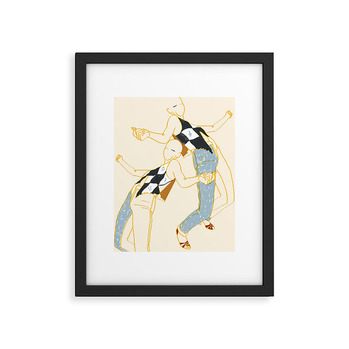 Music Is My Partner Framed Art Print Gallery Image 1
