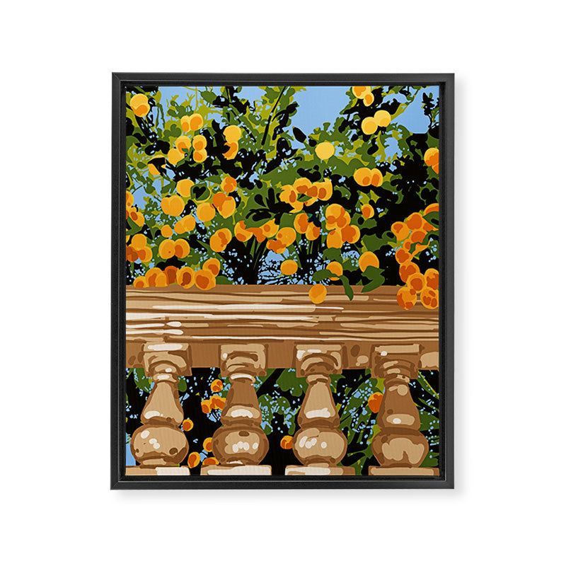No matter what happens in the outside world, as long as you have faith in yourself, no darkness can touch you #painting Framed Canvas Print Gallery Image 6