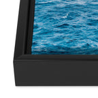 Ocean + Pink #society6 #decor #buyart Framed Canvas Print Gallery Image 3