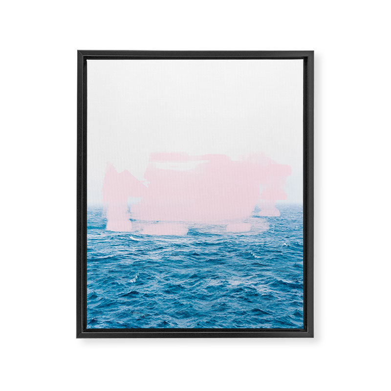 Ocean + Pink #society6 #decor #buyart Framed Canvas Print Gallery Image 8
