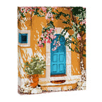 Oh The Places You Will Go | Spanish Bougainvillea Villa architecture Buildings | Boho Summer Travel Canvas Print Gallery Image 6