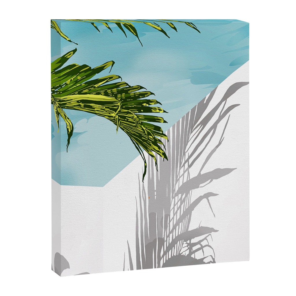 Palms In My Tropical Backyard Canvas Print Gallery Image 6