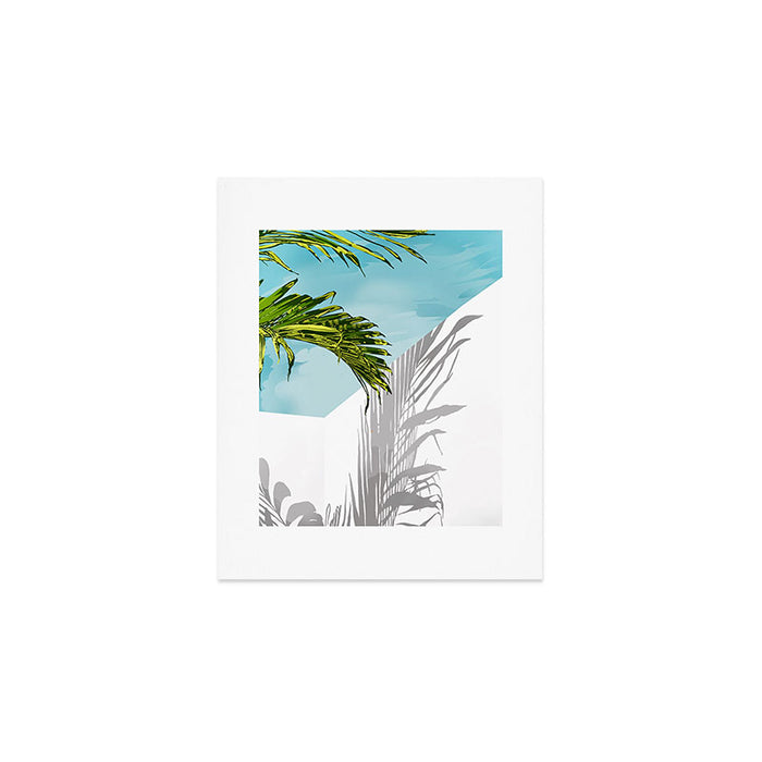 Palms In My Tropical Backyard Art Print Gallery Image 1