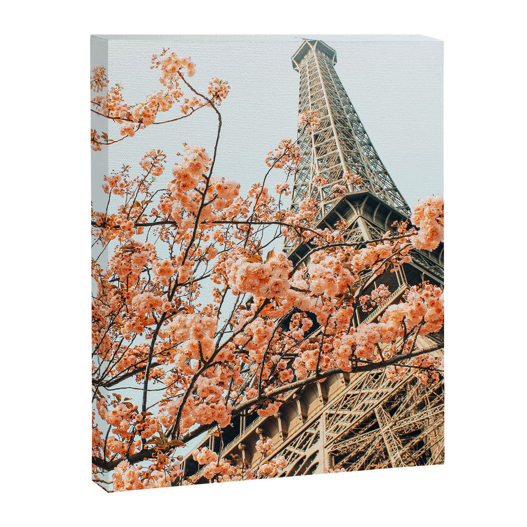 Paris in Spring | Travel Photography Eifel Tower | Wonder Building Architecture Love Canvas Print Gallery Image 8
