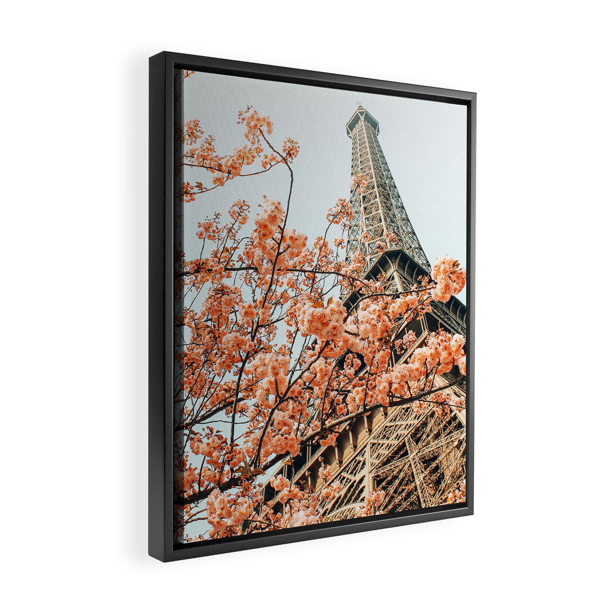 Paris in Spring | Travel Photography Eifel Tower | Wonder Building Architecture Love Framed Canvas Print Gallery Image 2
