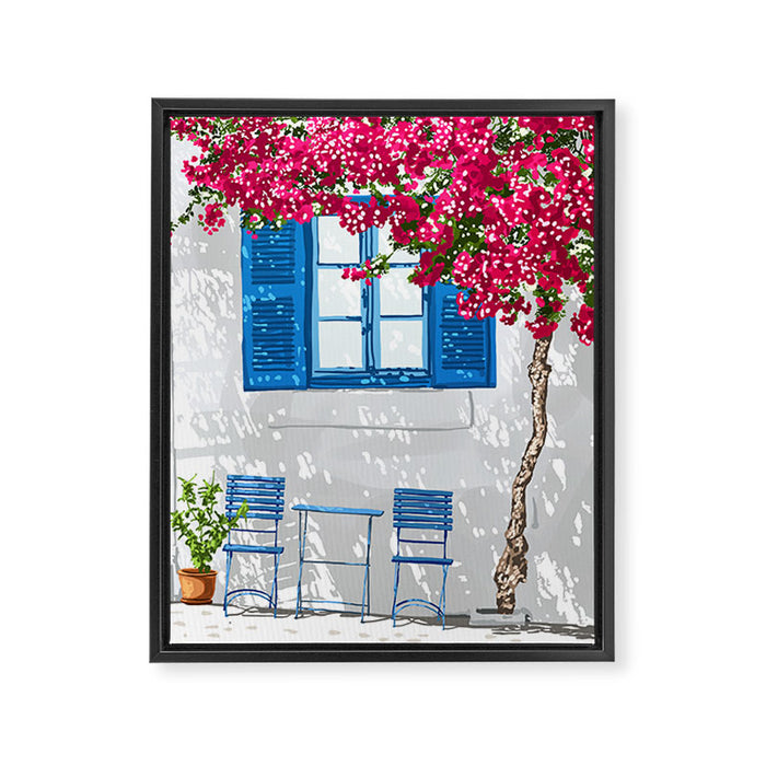 Party of Two Framed Canvas Print Gallery Image 1