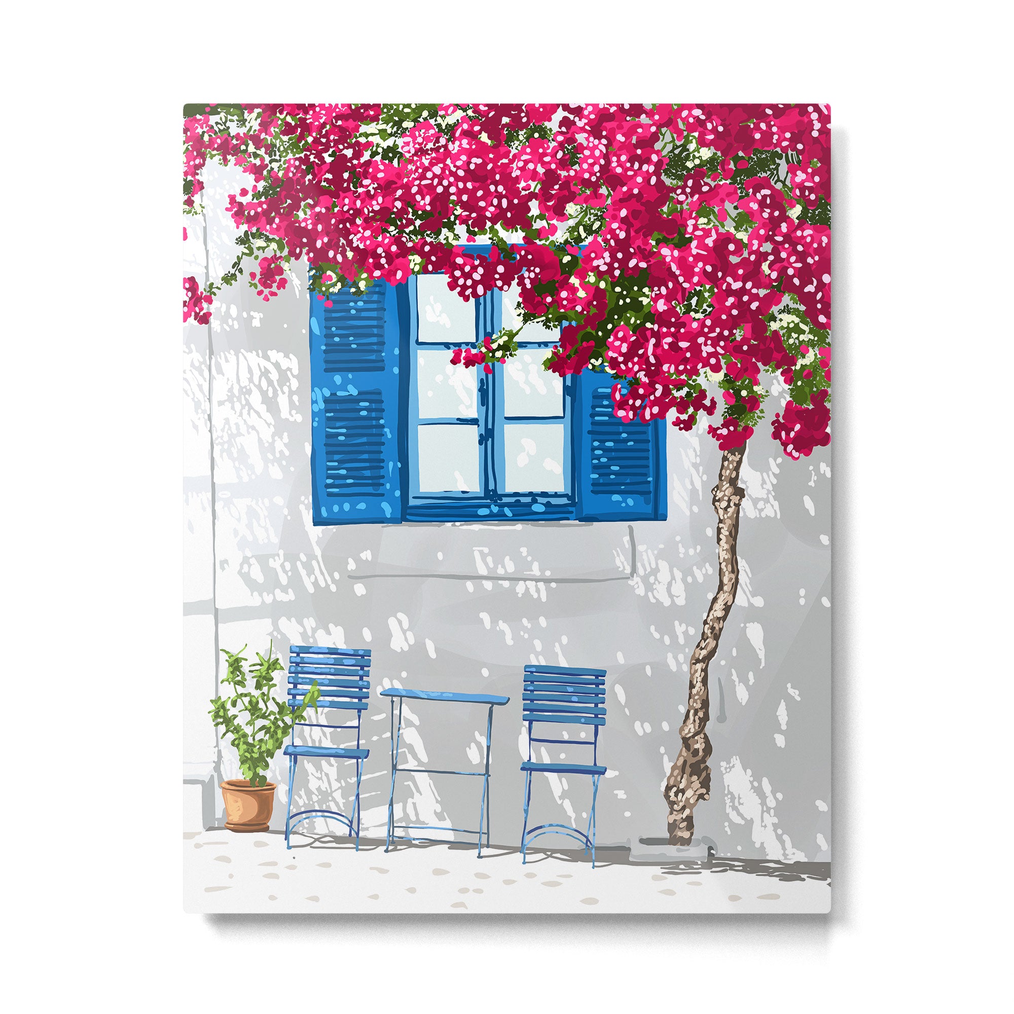 Party of Two Metal Print Gallery Image 4