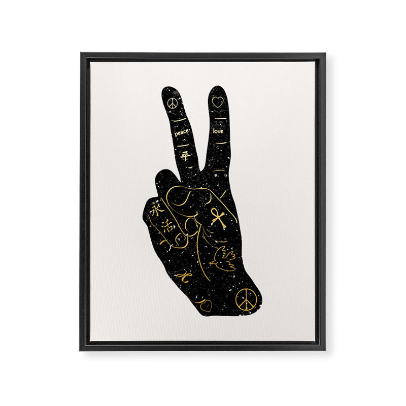 Peace Framed Canvas Print Gallery Image 6