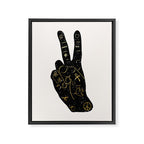 Peace Framed Canvas Print Gallery Image 6