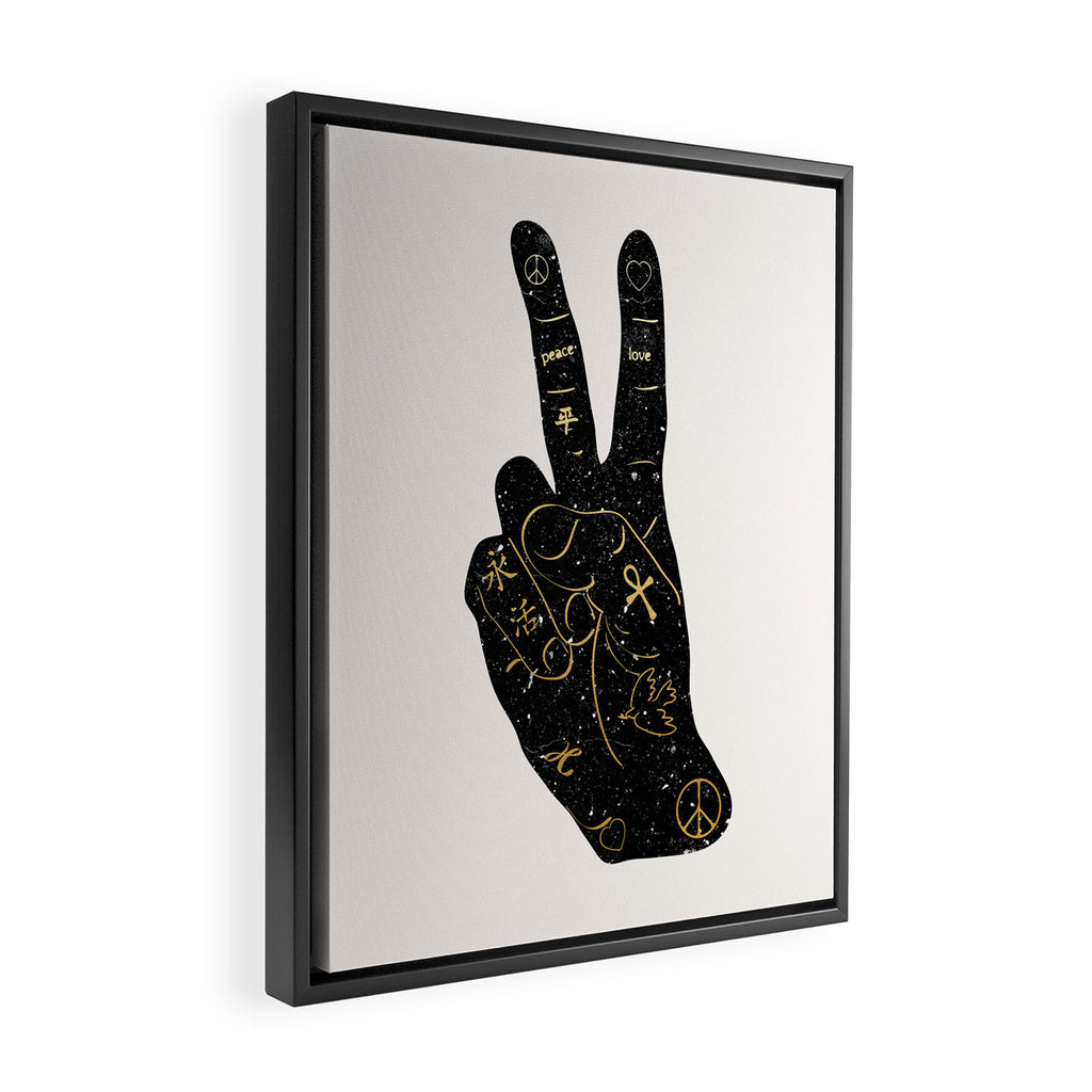 Peace Framed Canvas Print Gallery Image 2